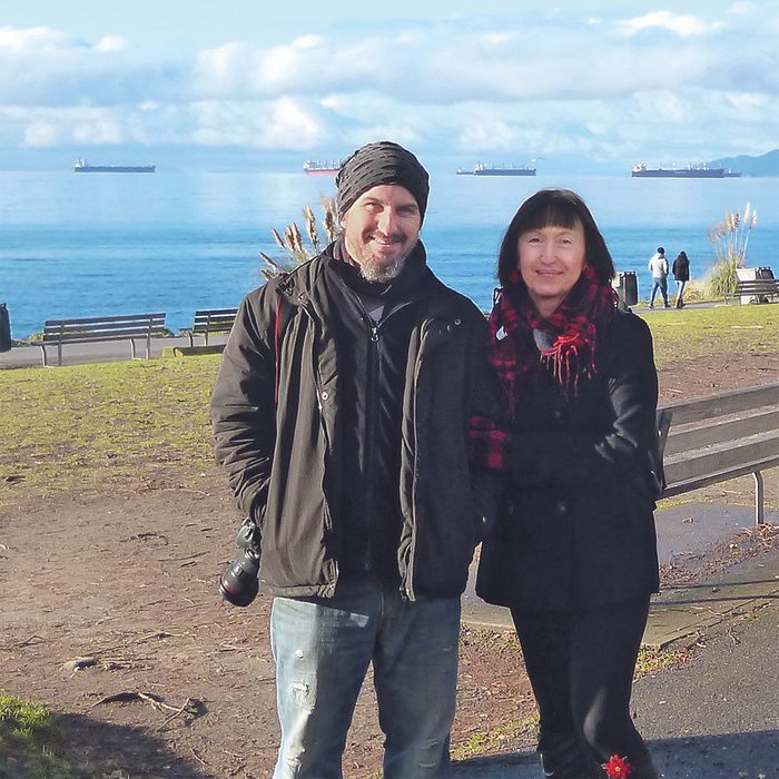 Vancouver Seawall - Mother And Son