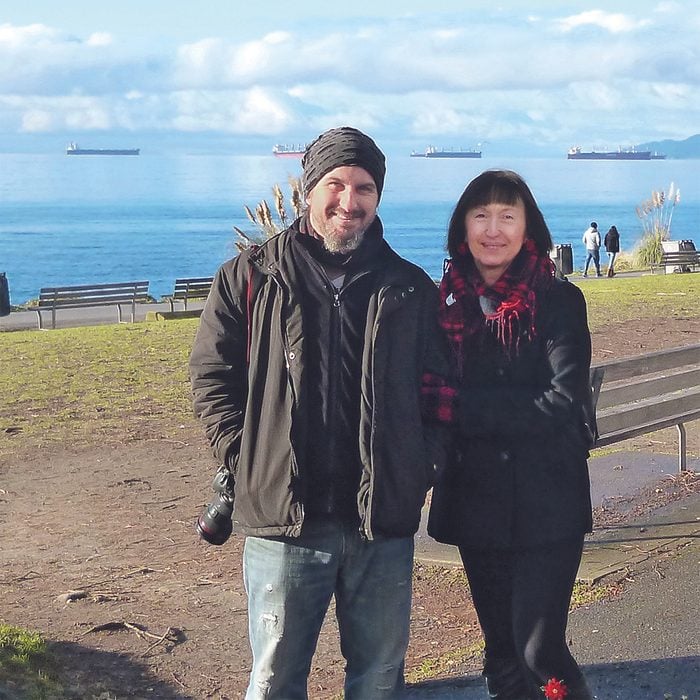 Vancouver Seawall - Mother And Son