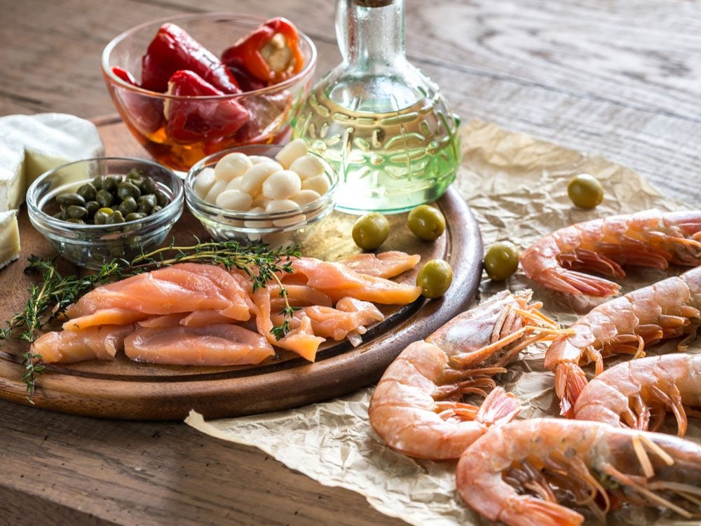Ingredients for Mediterranean Diet