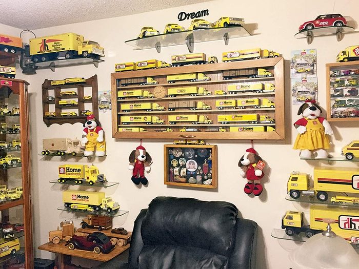 Home Hardware diecast truck collection
