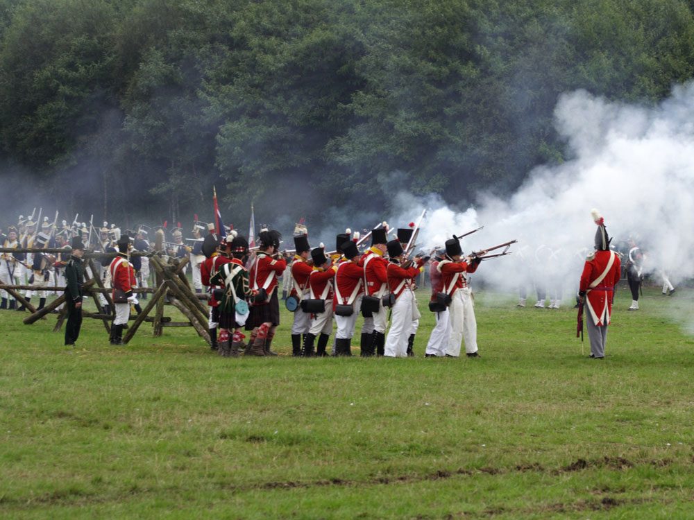 French and Indian War re-enactment