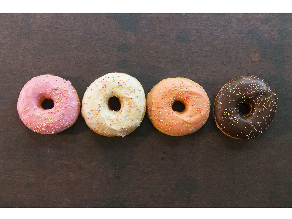 What the four donuts in the Tim Hortons logo really mean