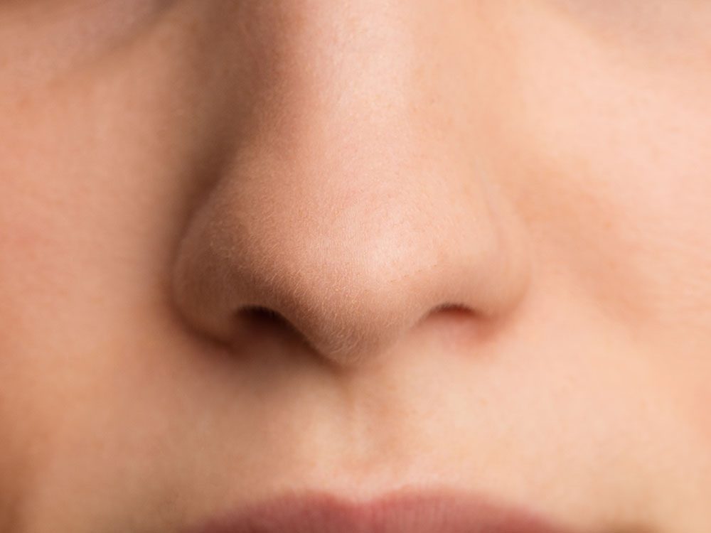 Anosmia is the loss of your sense of smell
