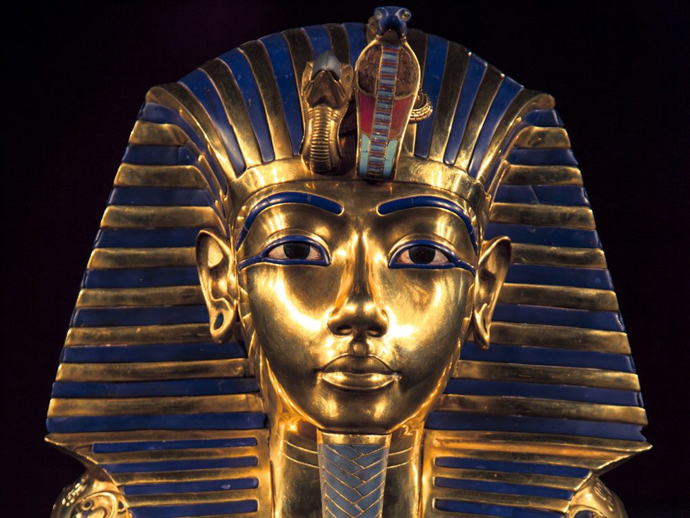 Funeral mask of King Tut