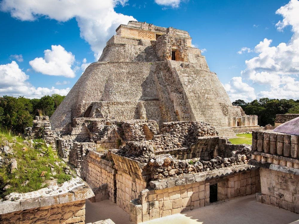 Ruins of Mayan city