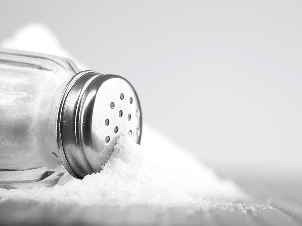 Sodium can affect your blood pressure reading