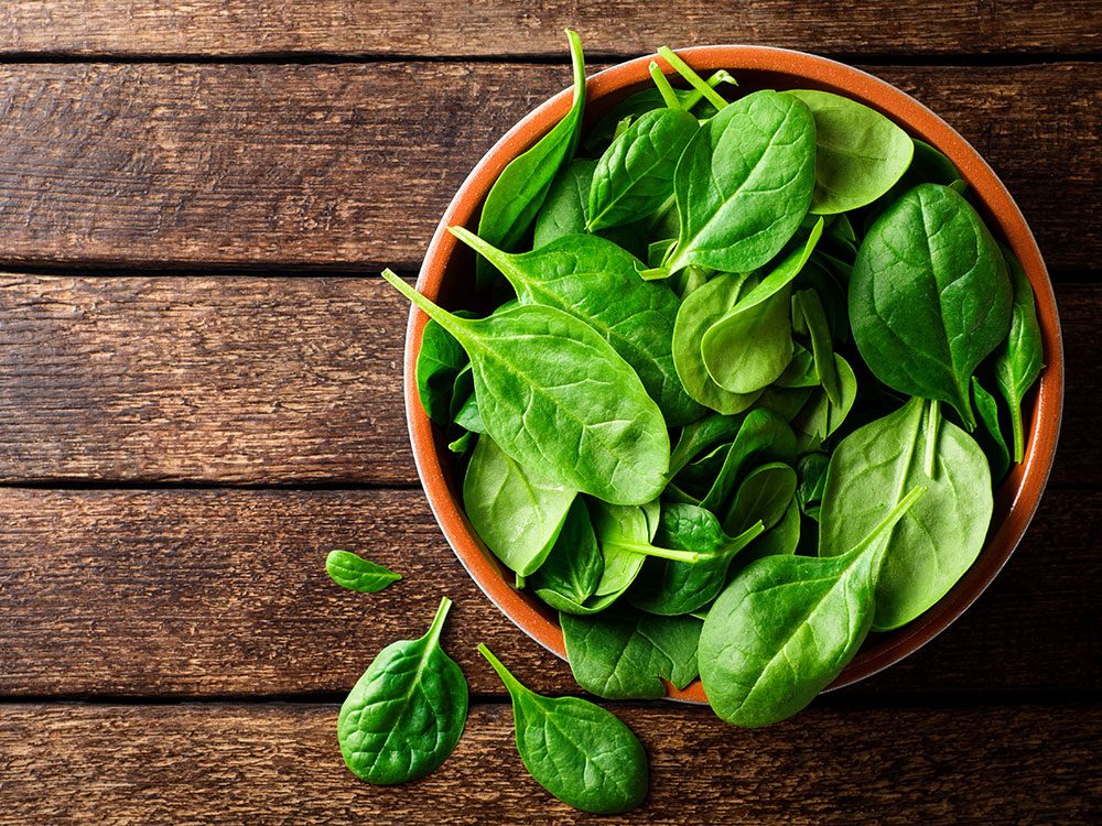 Spinach fights inflammation