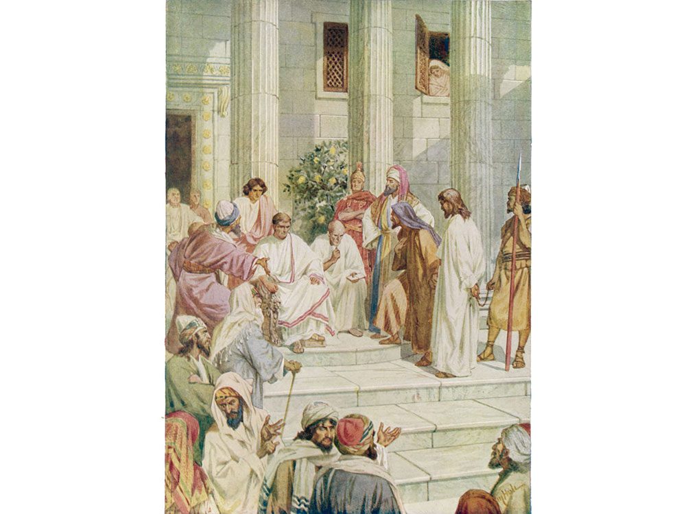 Painting of Pontius Pilate