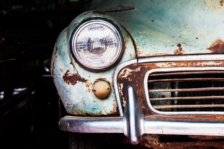 Rusty car