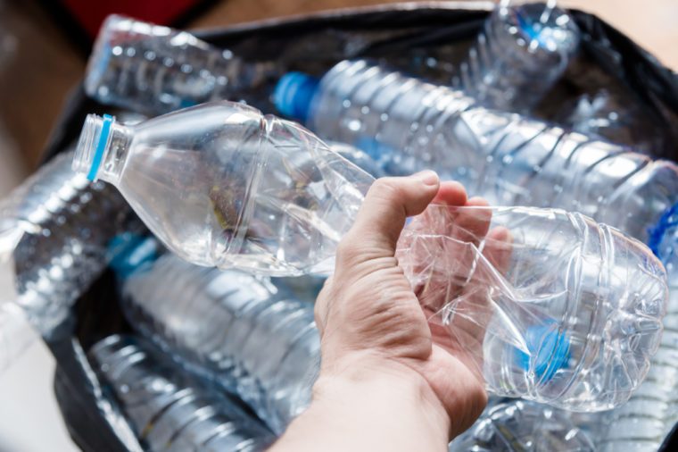 Bottled water is full of microplastic