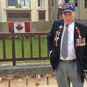 D-Day veteran Harold Rowden