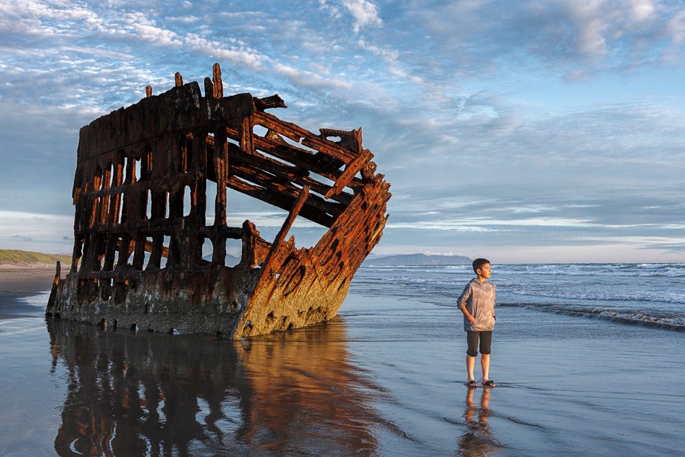 Peter Iredale shipwreck