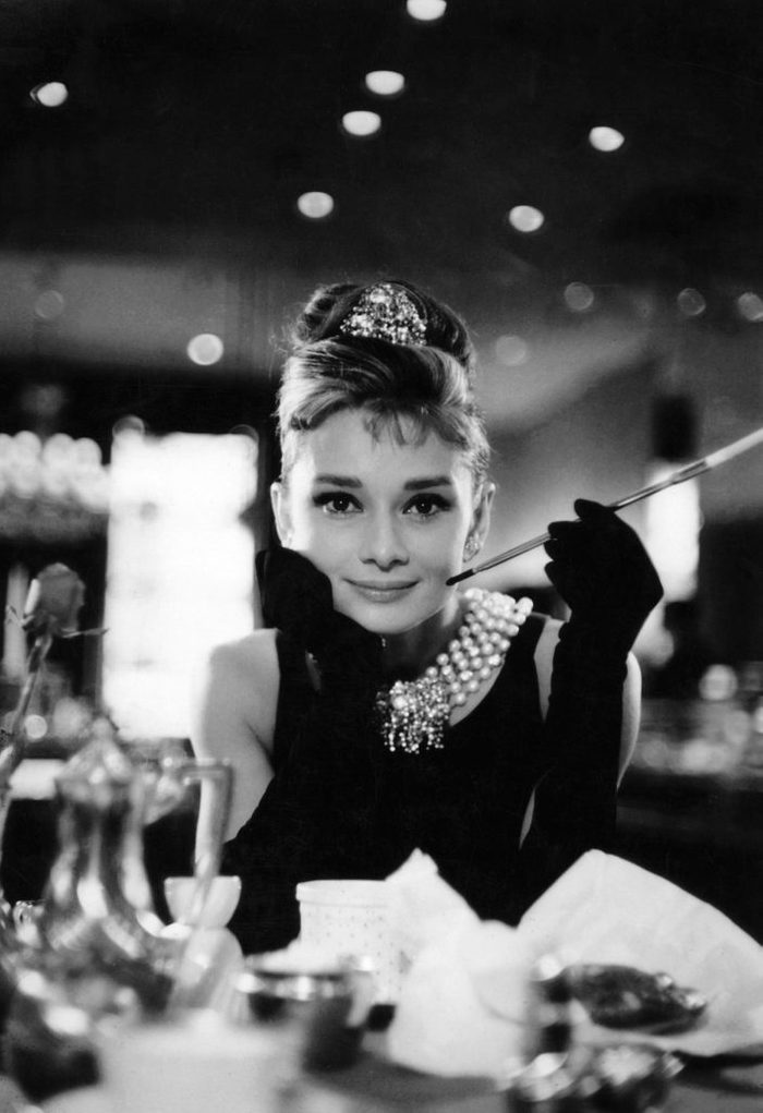 Still of Audrey Hepburn from "Breakfast at Tiffany's"