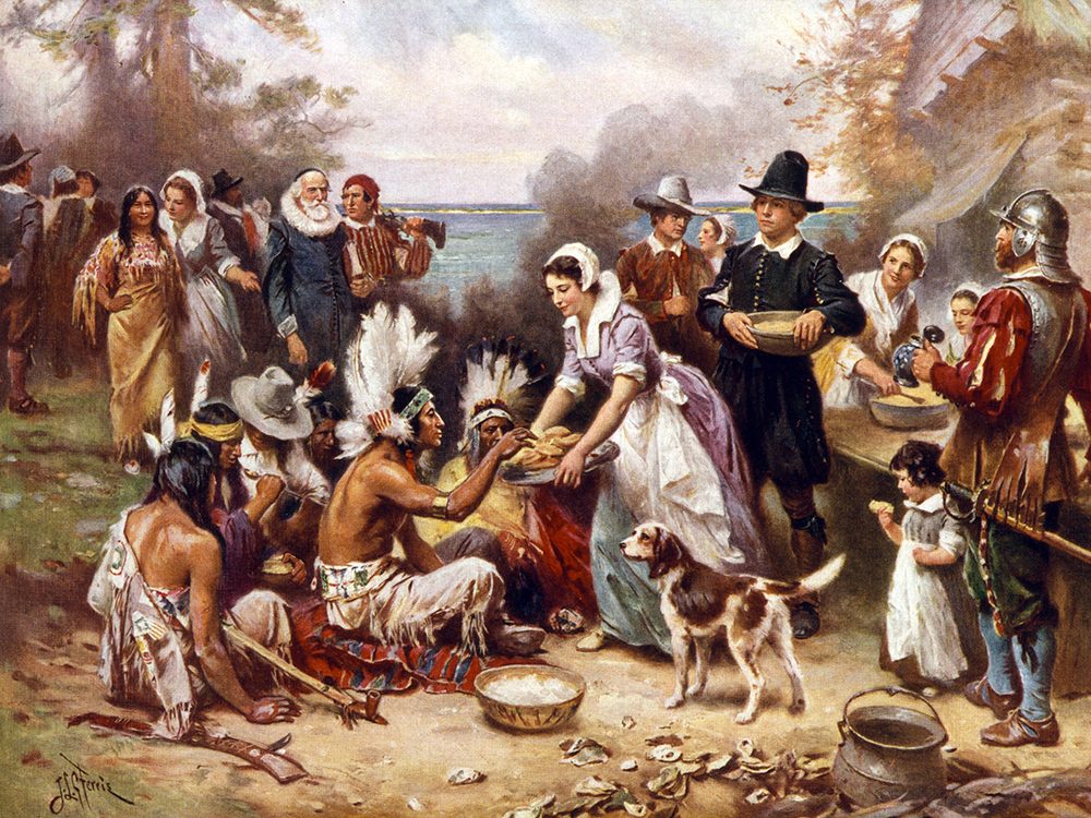 Thanksgiving around the world - Classic Thanksgiving painting
