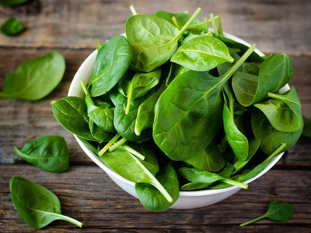 natural laxatives - Spinach