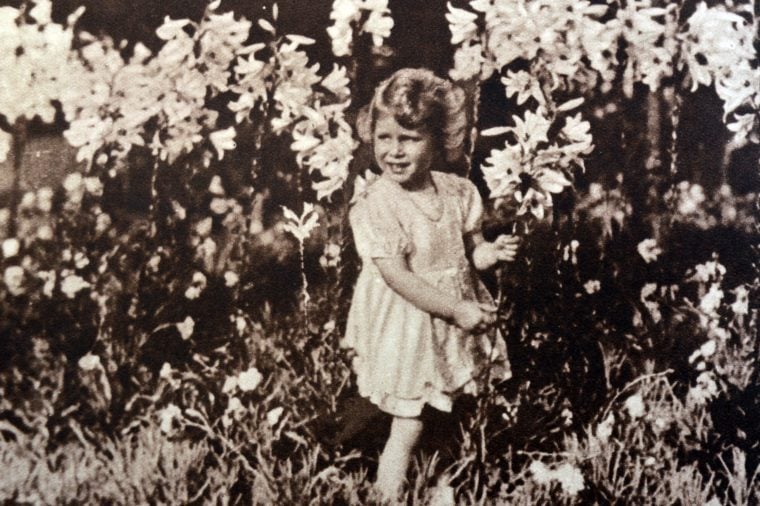 Queen Elizabeth II as a child