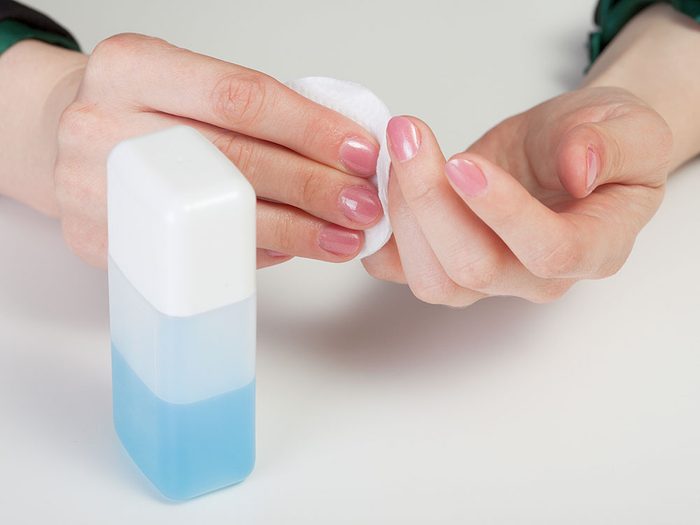 New uses for nail polish remover