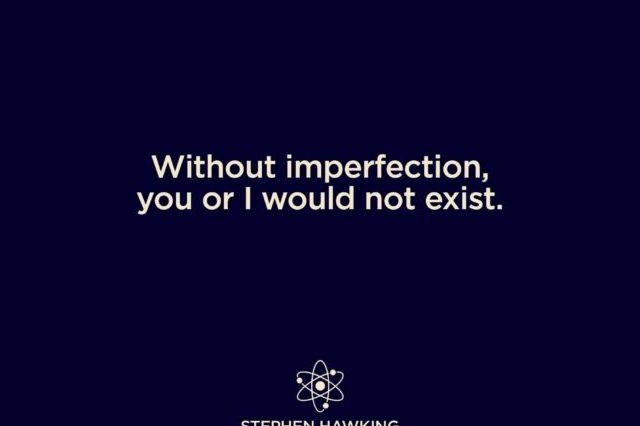 on imperfection