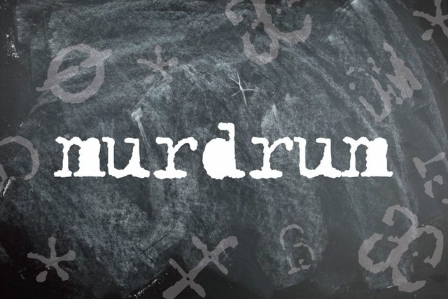Murdrum is a palindrome