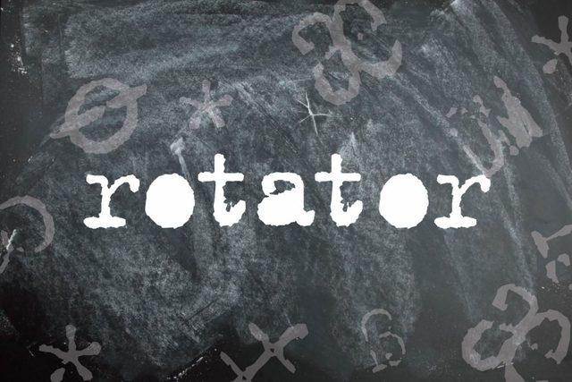 Rotator is a palindrome
