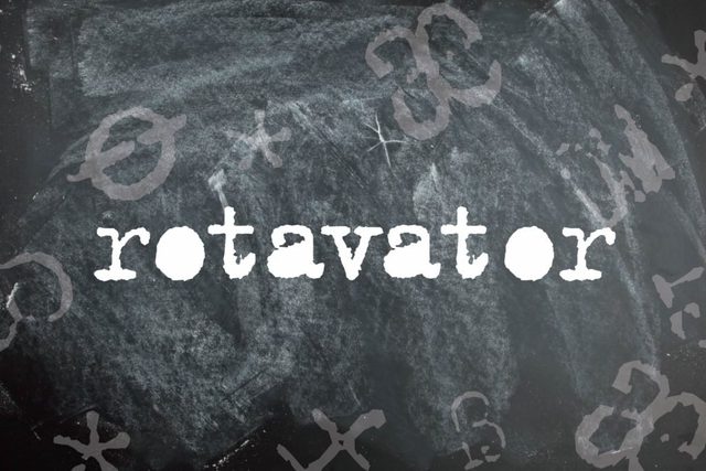 Rotavator is a palindrome