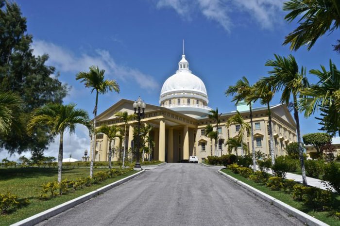 Capital Building at Ngerulmud in Palau