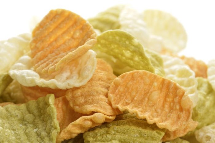 Healthy Vegetable Chips ,Close Up