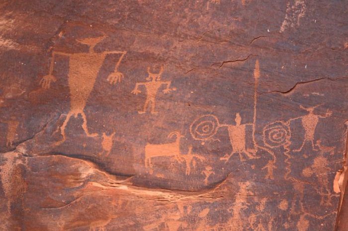 Utah Highway 279 Rock Art Hieroglyphs