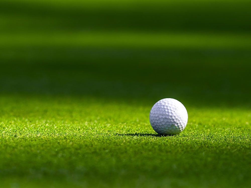 Use nail polish to mark your golf ball