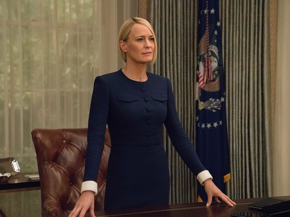 Robin Wright in "House of Cards"