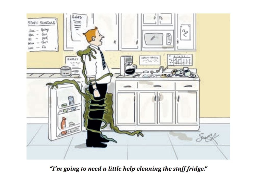 Funny work memes clean  office kitchen etiquette