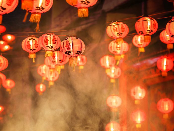 Chinese New Year lanterns