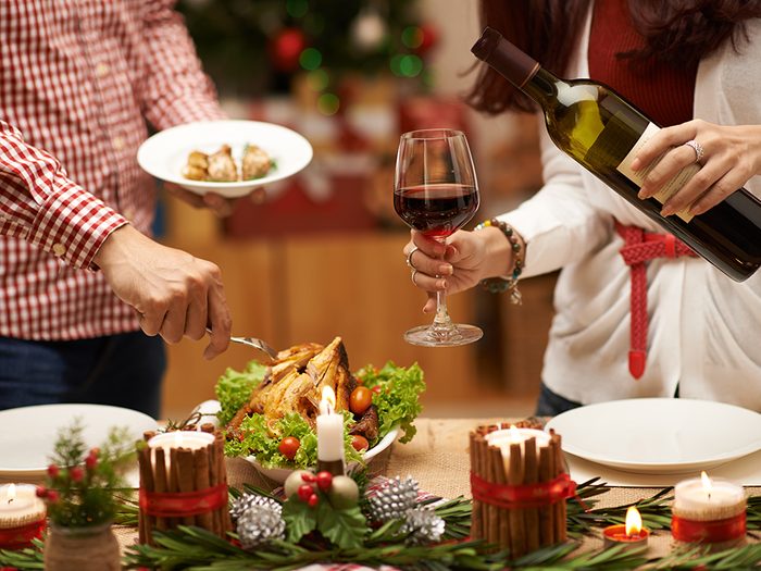Get help when hosting a Christmas party