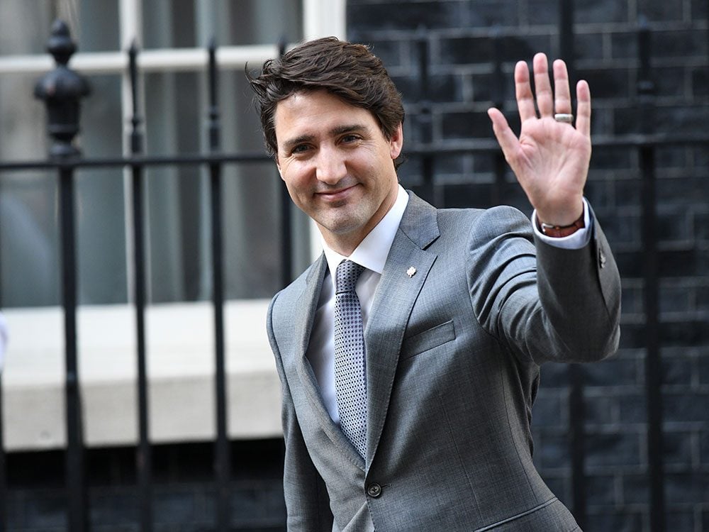 Justin Trudeau at 10 Downing Street