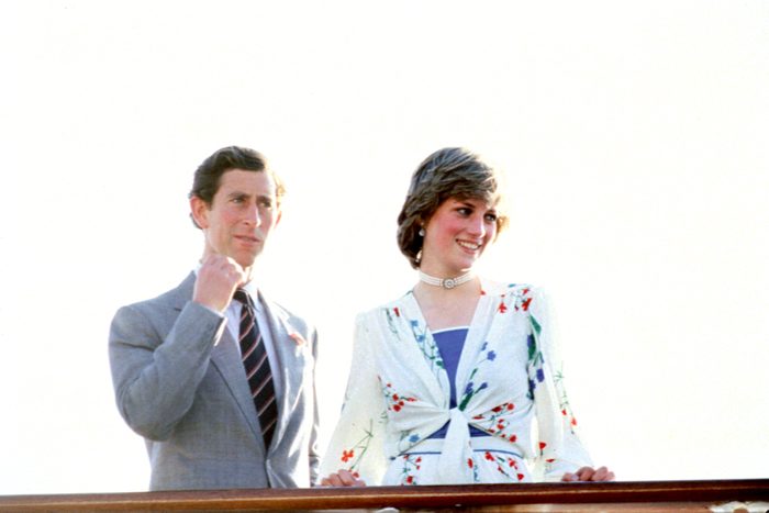 Prince Charles and Princess Diana on honeymoon, Gibraltar - Aug 1981