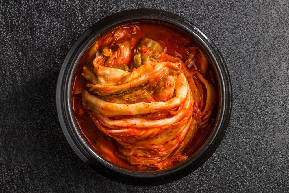 Kimchi of the Chinese cabbage