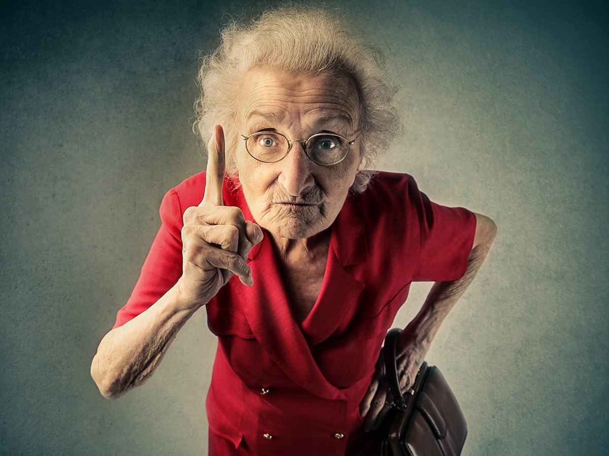 Best Reader's Digest jokes of all time - angry granny