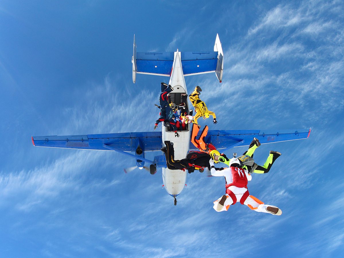Best Reader's Digest jokes of all time - skydiving