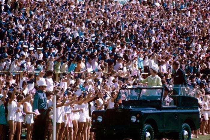 BRITISH ROYALTY ON TOUR OF AUSTRALIA AND NEW ZEALAND - 1970