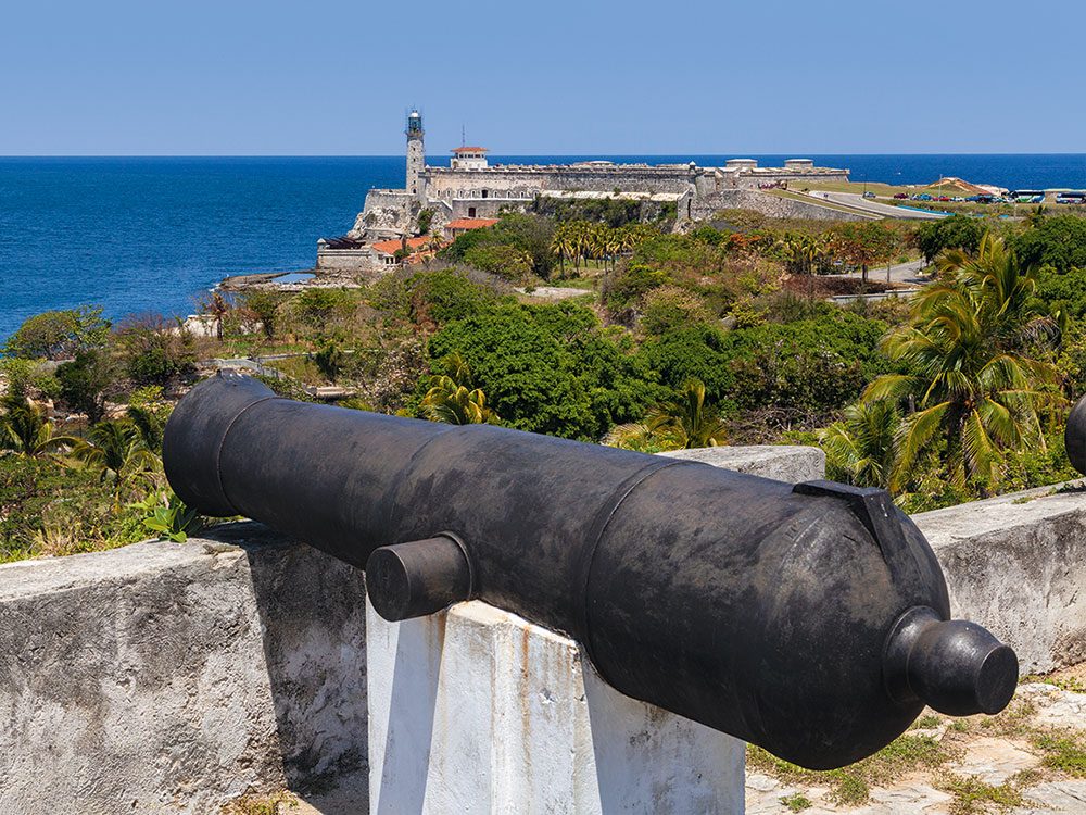 Exploring Havana - old forts