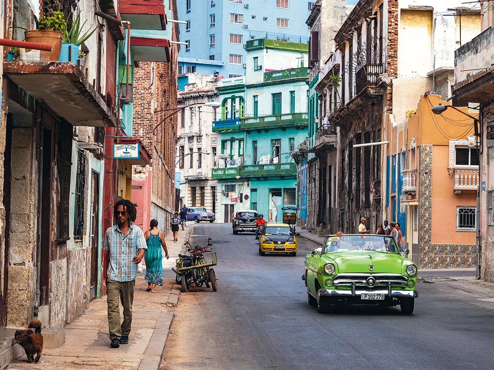 Havana - vintage cars