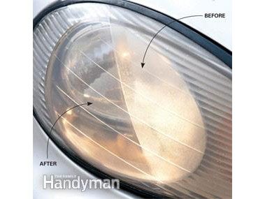 How to clean cloudy headlights: Before and after