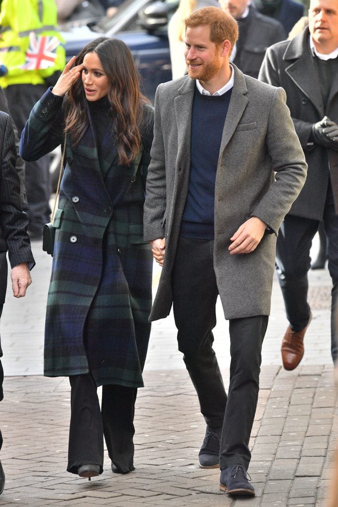 Prince Harry and Meghan Markle visit to Edinburgh, Scotland - 13 Feb 2018