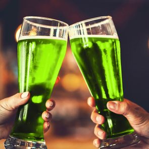 St. Patrick's Day facts - green beer