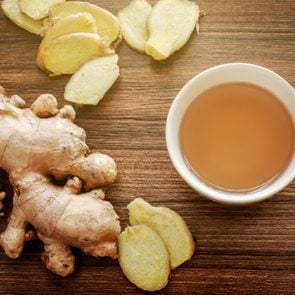Home remedies for indigestion (ginger tea)