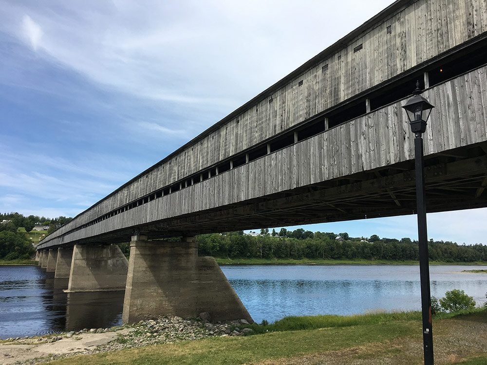 The longest covered bridge in the world