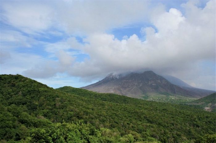 Montserrat volcano