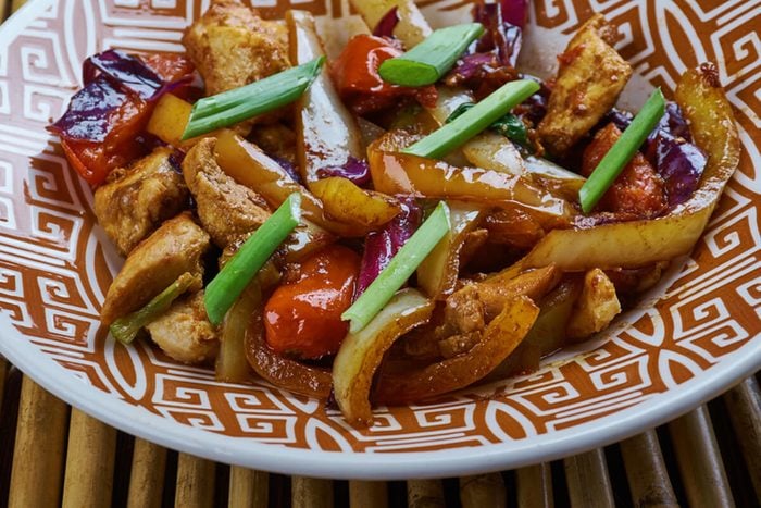 Chicken and Chinese Vegetable Stir-Fry, Chinese-style Kung Pao Chicken