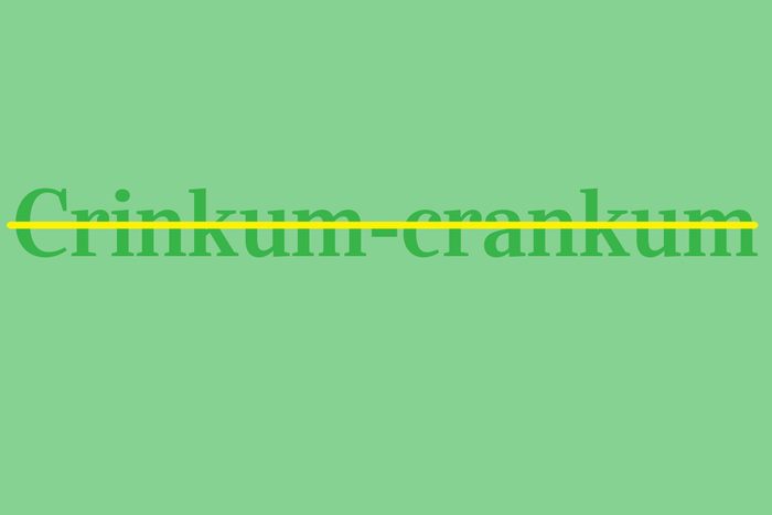 crinkum-crankum
