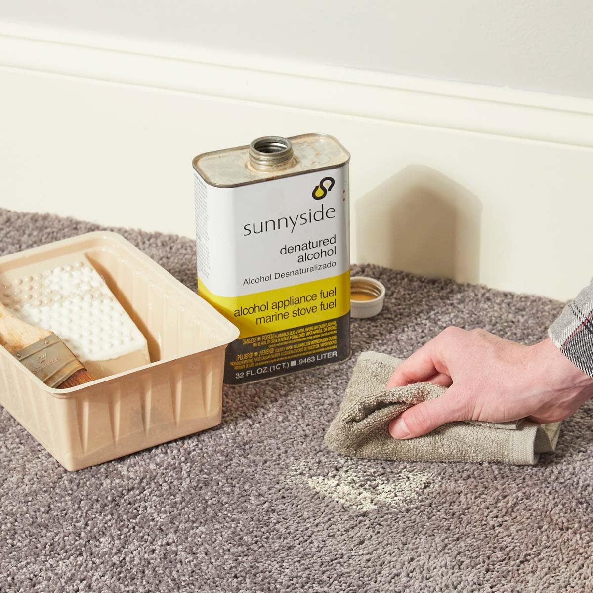 Spring cleaning tips - Painted Carpet
